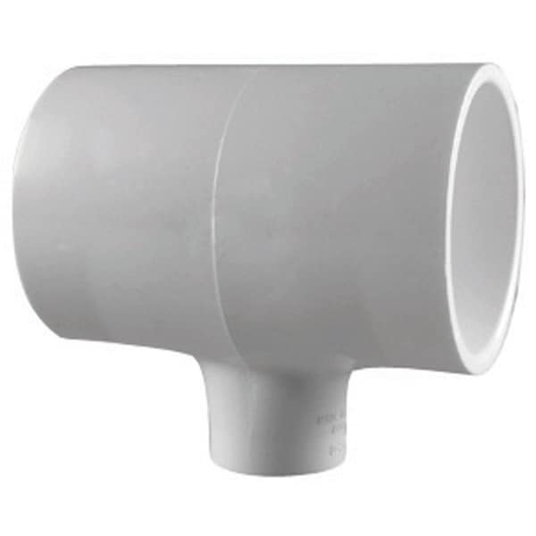 Charlotte Pipe And Foundry Charlotte Pipe Schedule 40 1/2 in. Slip X 1-1/2 in. D Slip PVC Reducing Tee 1 pk PVC 02400 5700 - main